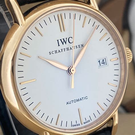 iwc 3563|IWC Portofino Automatic Rose Gold • IW3563.